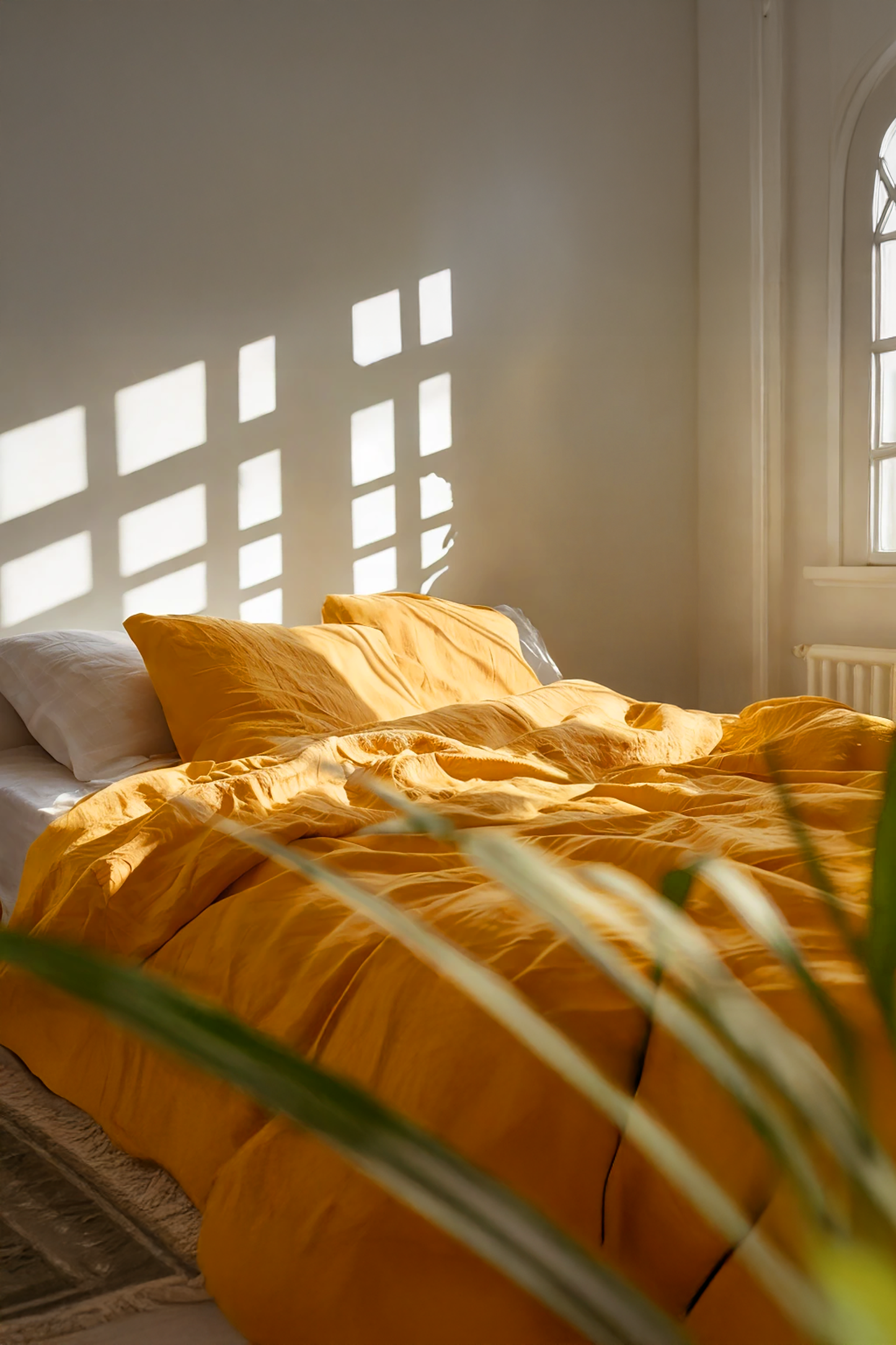 Marigold Linen Bedding Set