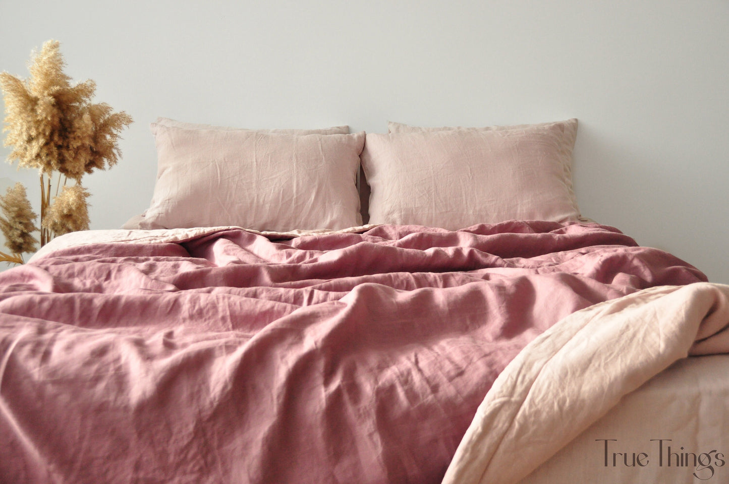 60 colors double sided linen comforter