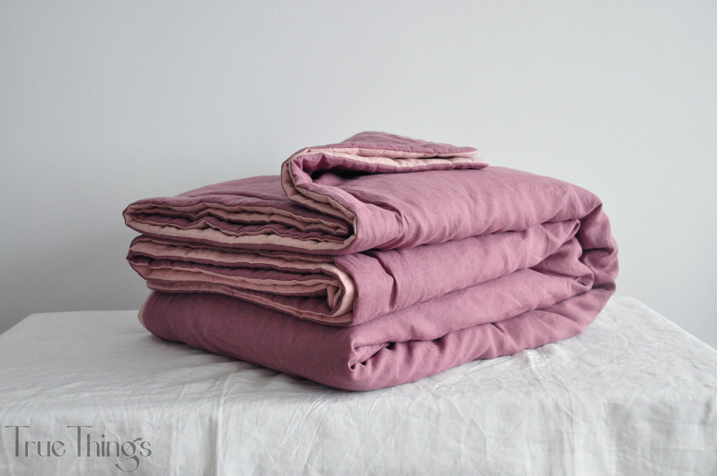 60 colors double sided linen comforter