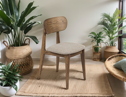 Natural Oak Wooden Chair