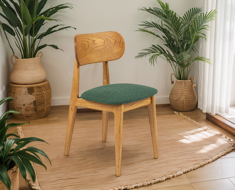 Natural Oak Wooden Chair