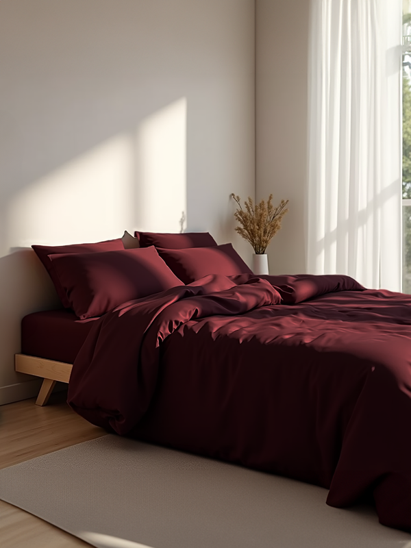 Marsala bedding set