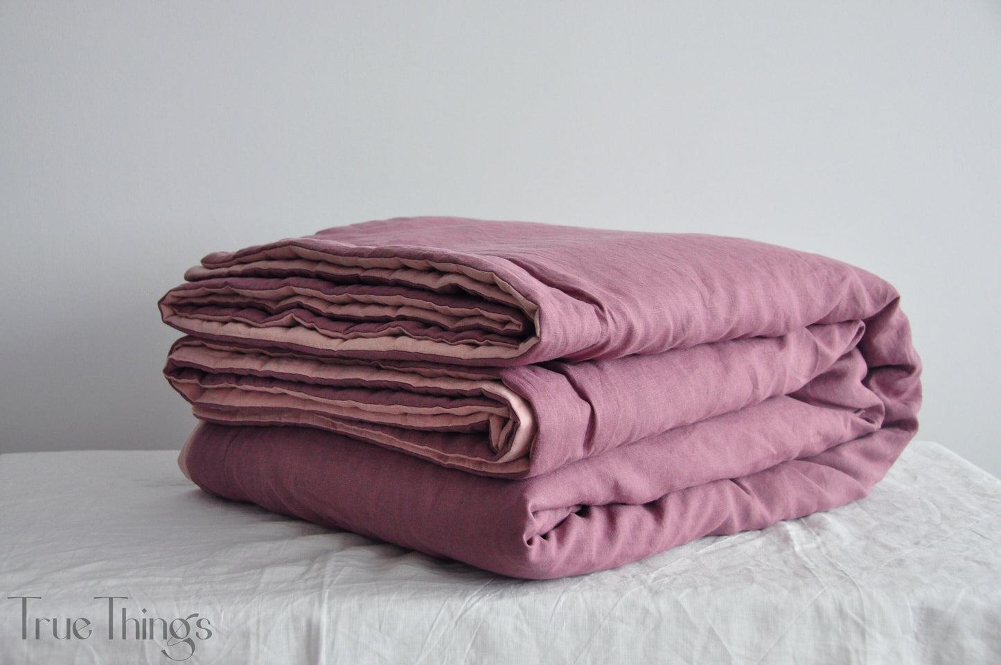 60 colors double sided linen comforter