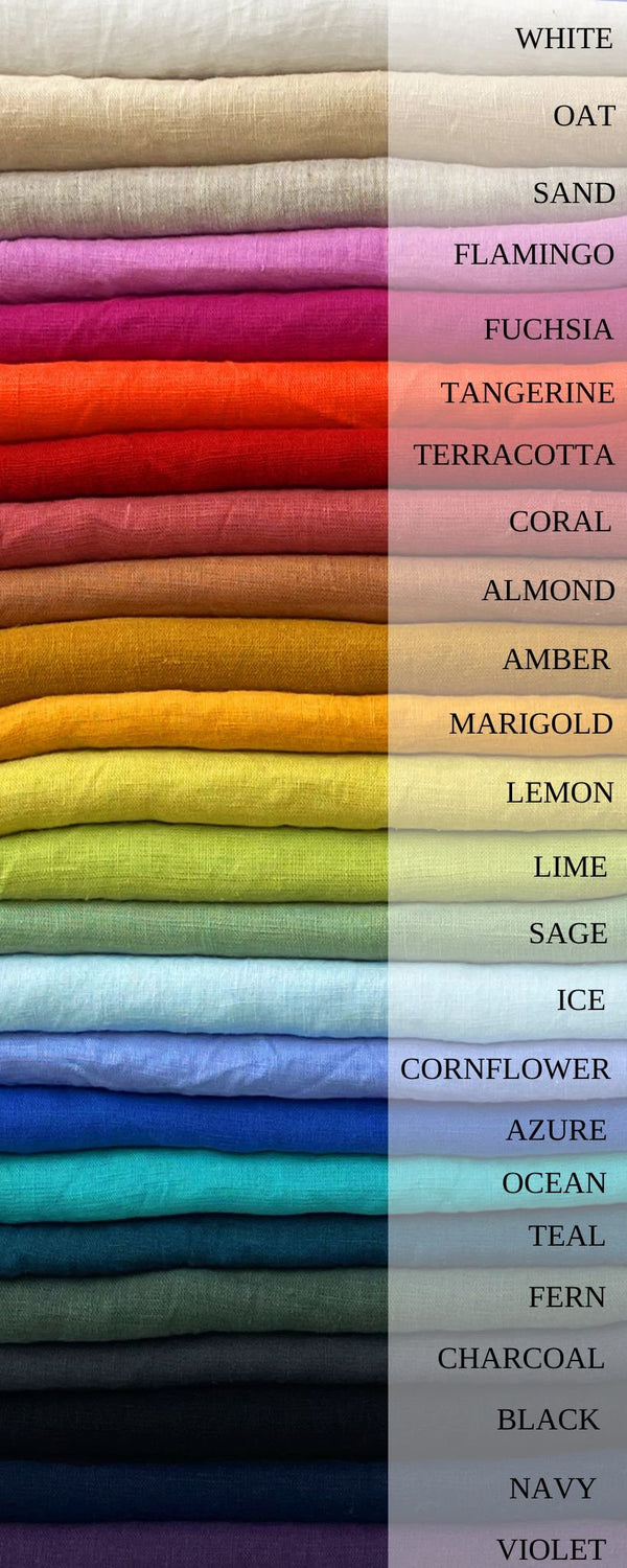24 colors linen wrap crop top