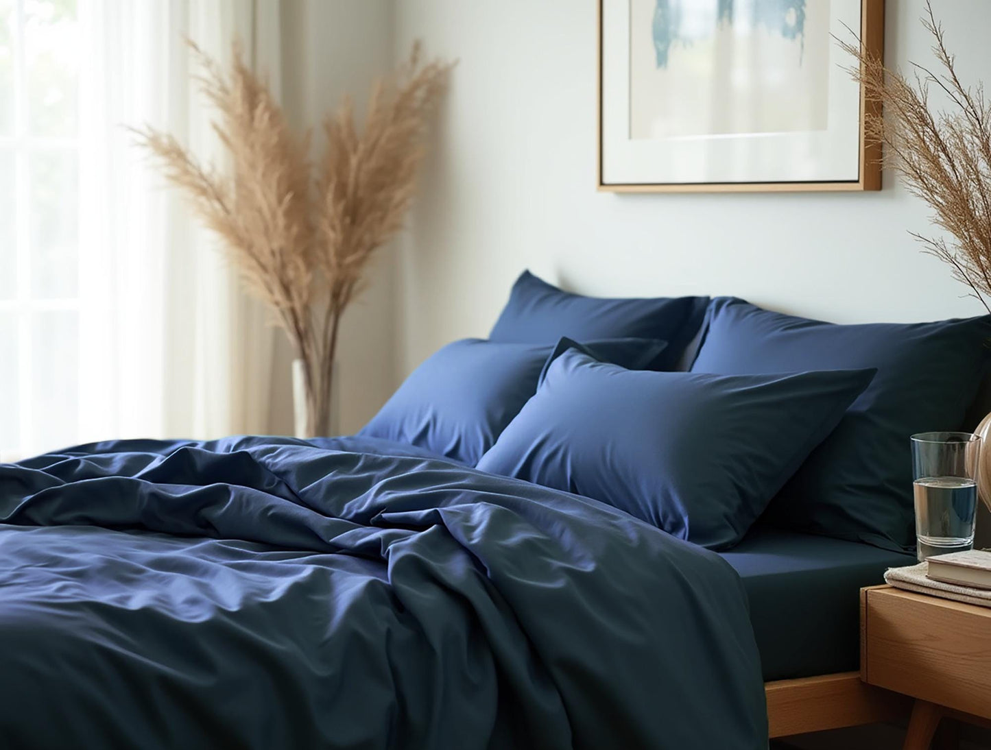 Dusty blue duvet cover 1 Duvet cover Cotton sateen duvet Comforter cover set