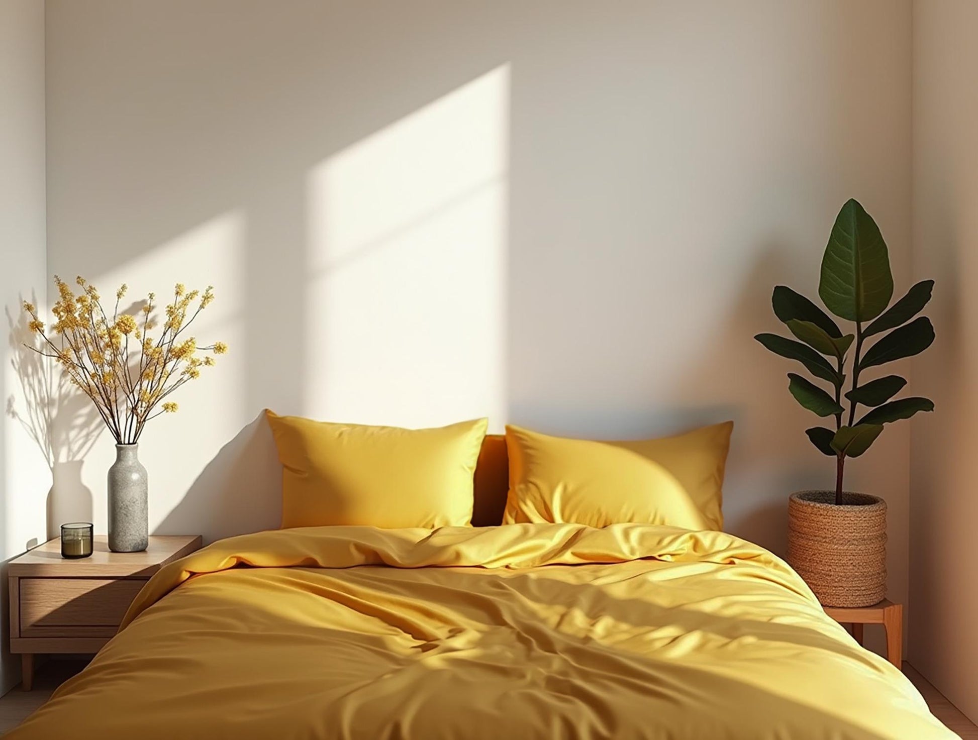 Turmeric satin duvet cover 1 Duvet cover Cotton satin duvet Comforter cover set