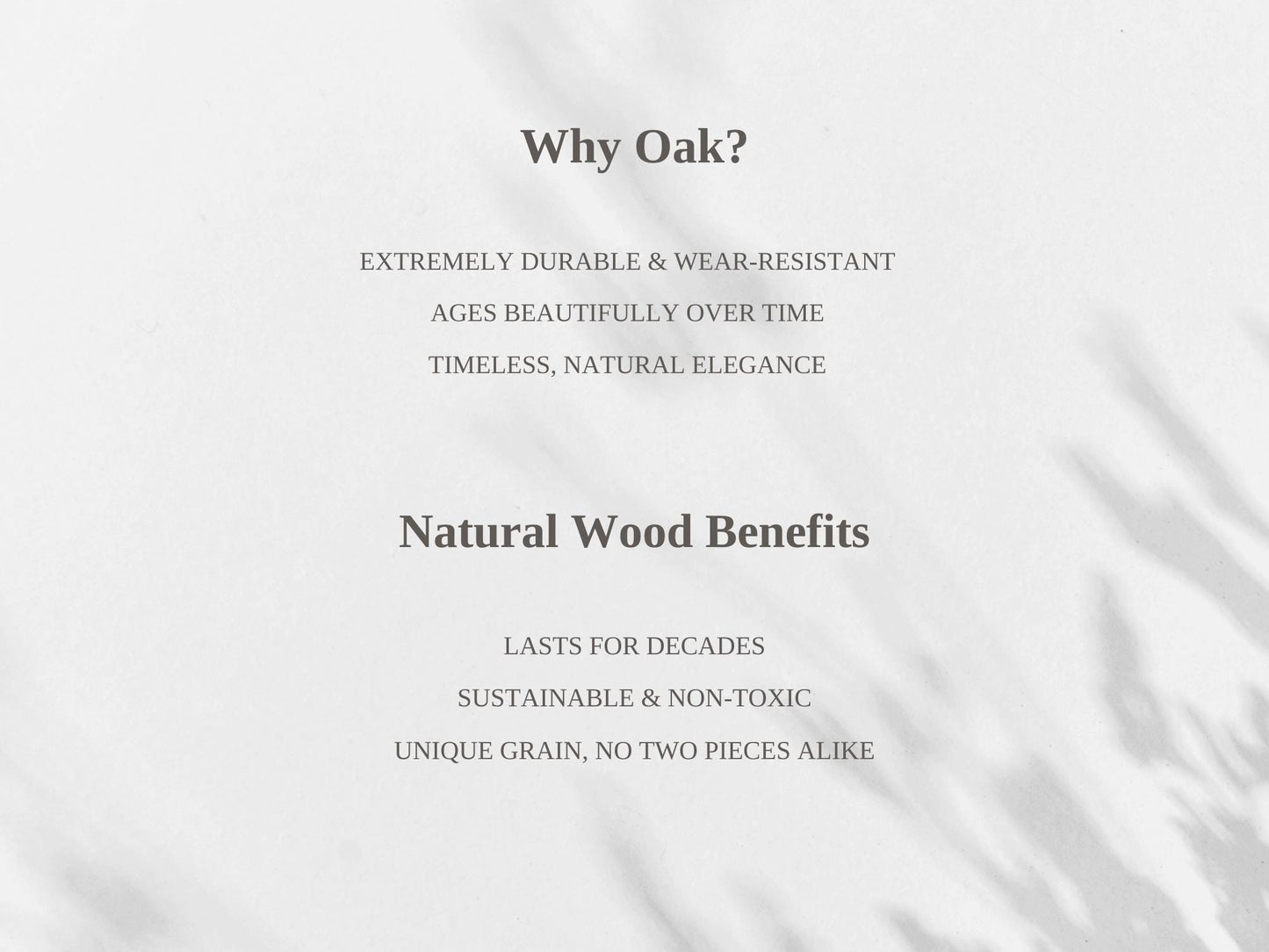 Natural Oak Wooden Chair Modern wooden dining Chair minimalist solid wood Seating