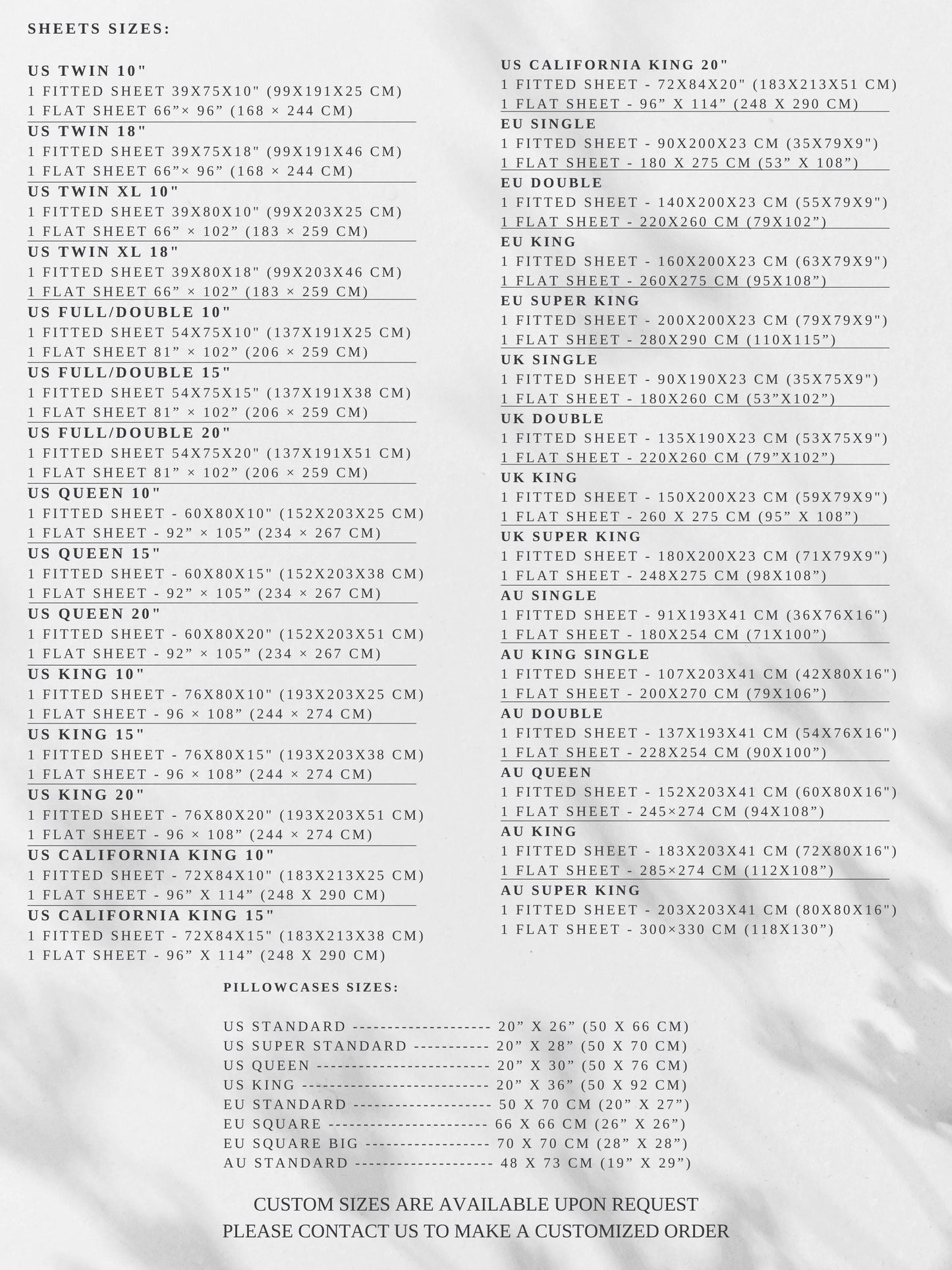 Lemon linen sheet set 1 flat sheet and 1 fitted sheet and 2 pillowcases Stonewashed 100% Flax Linen Set