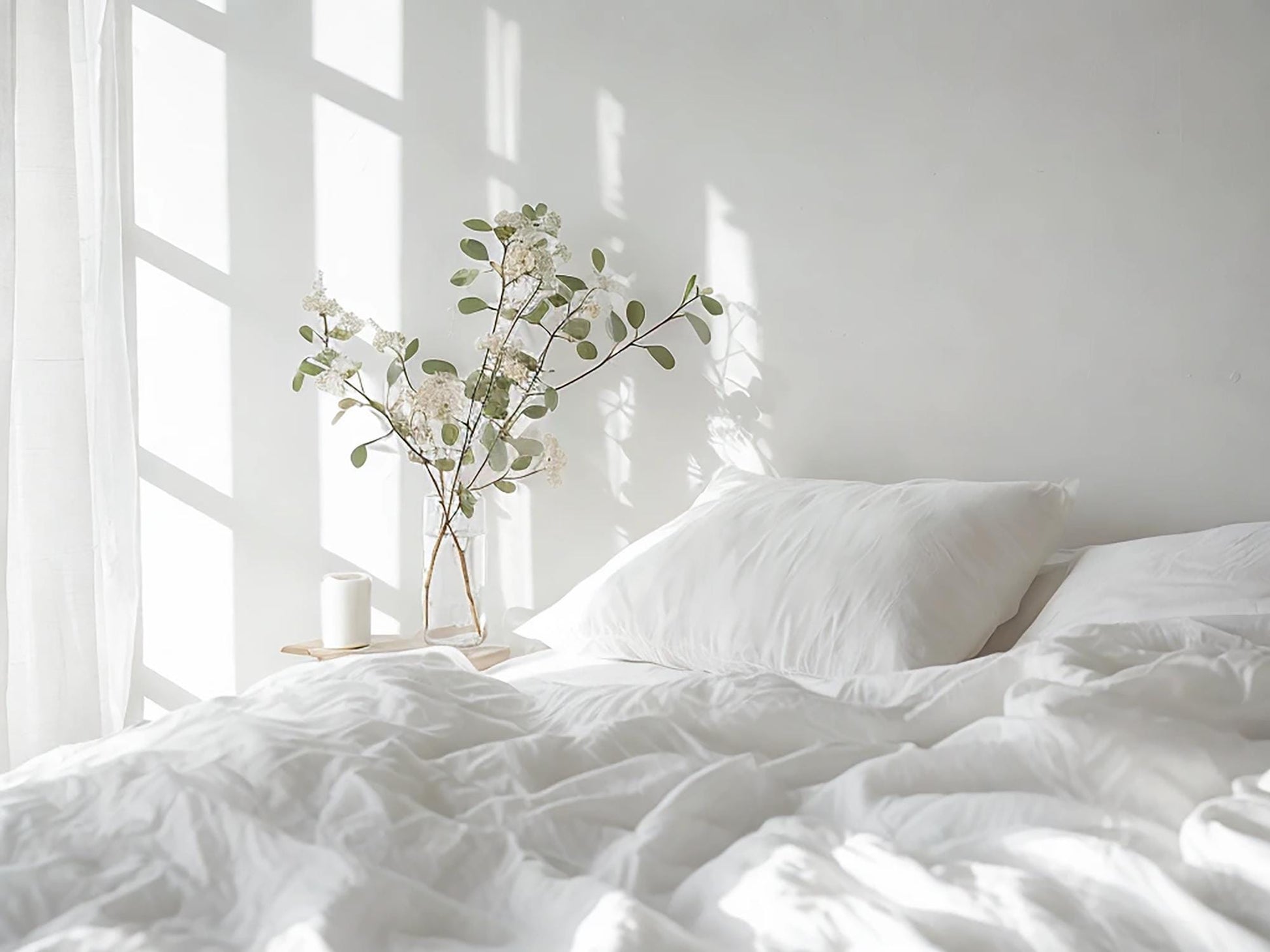 White linen linen flat sheet 1 Flat sheet Stonewashed 100% Flax Bedding for Natural Comfort