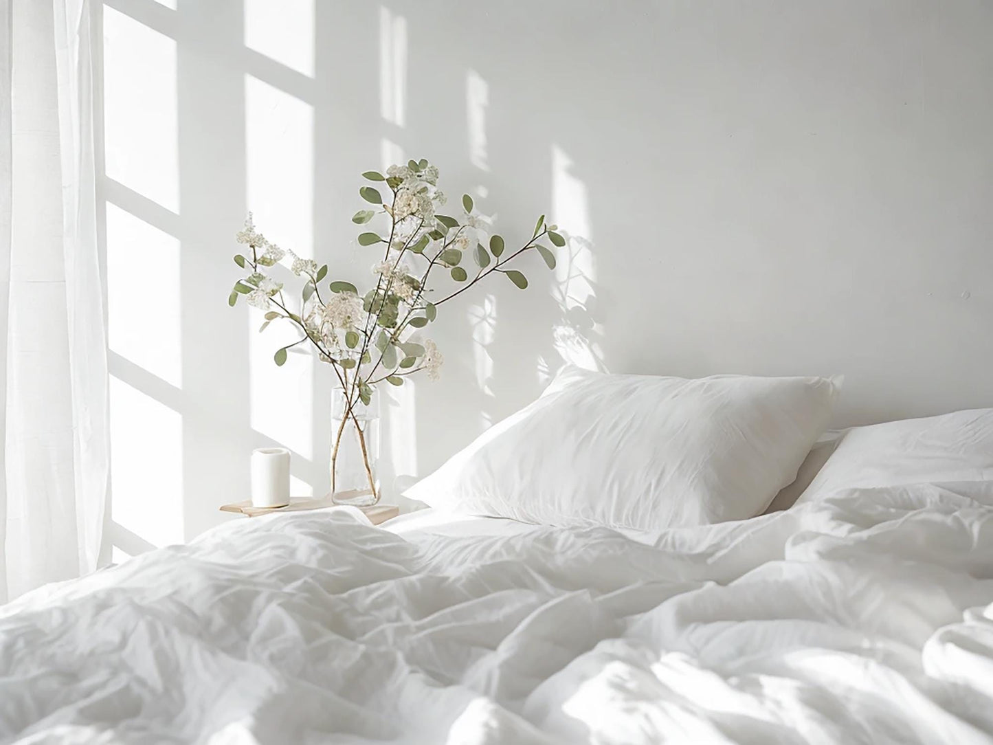 White Linen Pillowcase pillowcase King Queen Standard Euro Decoraive Toddler Multiple Sizes