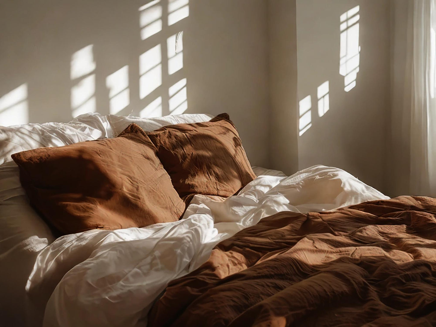 Ginger linen Duvet cover Soft 1 Medium Weight Cover Breathable Stonewashed Comfort