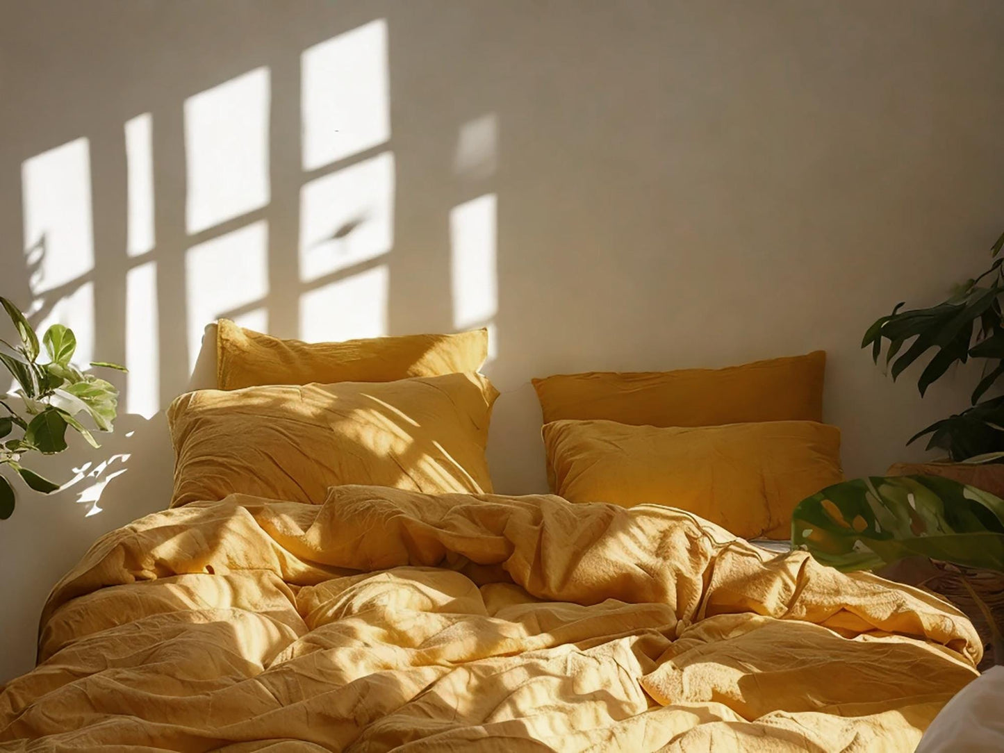 Amber linen Duvet cover Soft 1 Medium Weight Cover Breathable Stonewashed Comfort