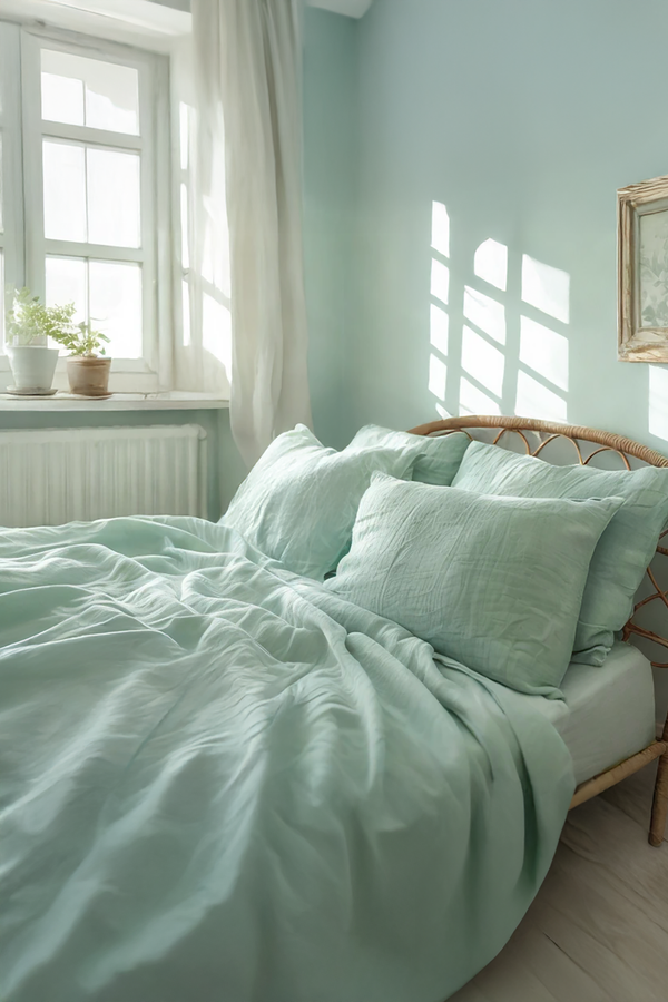 Sea Linen Coverlet