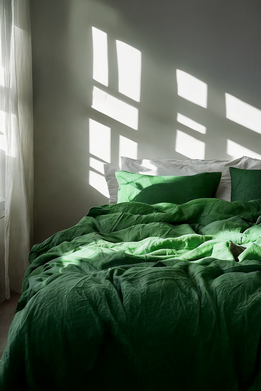 Verdant Linen Pillowcase