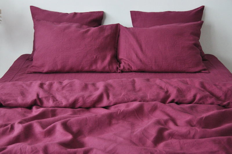 Raspberry duvet cover - True Things