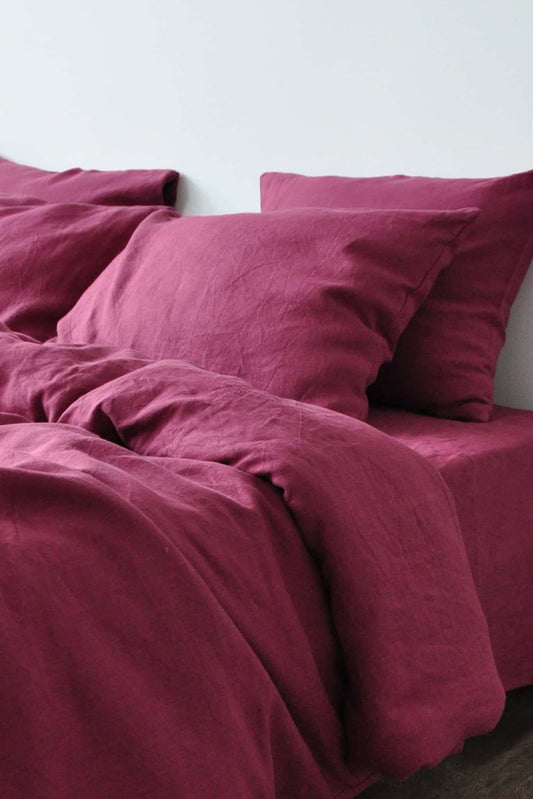 Raspberry duvet cover - True Things