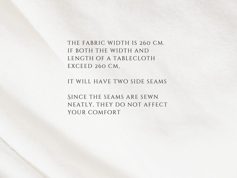 Christmas Ice linen tablecloth